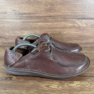Men's Brown Leather Casual Shoes